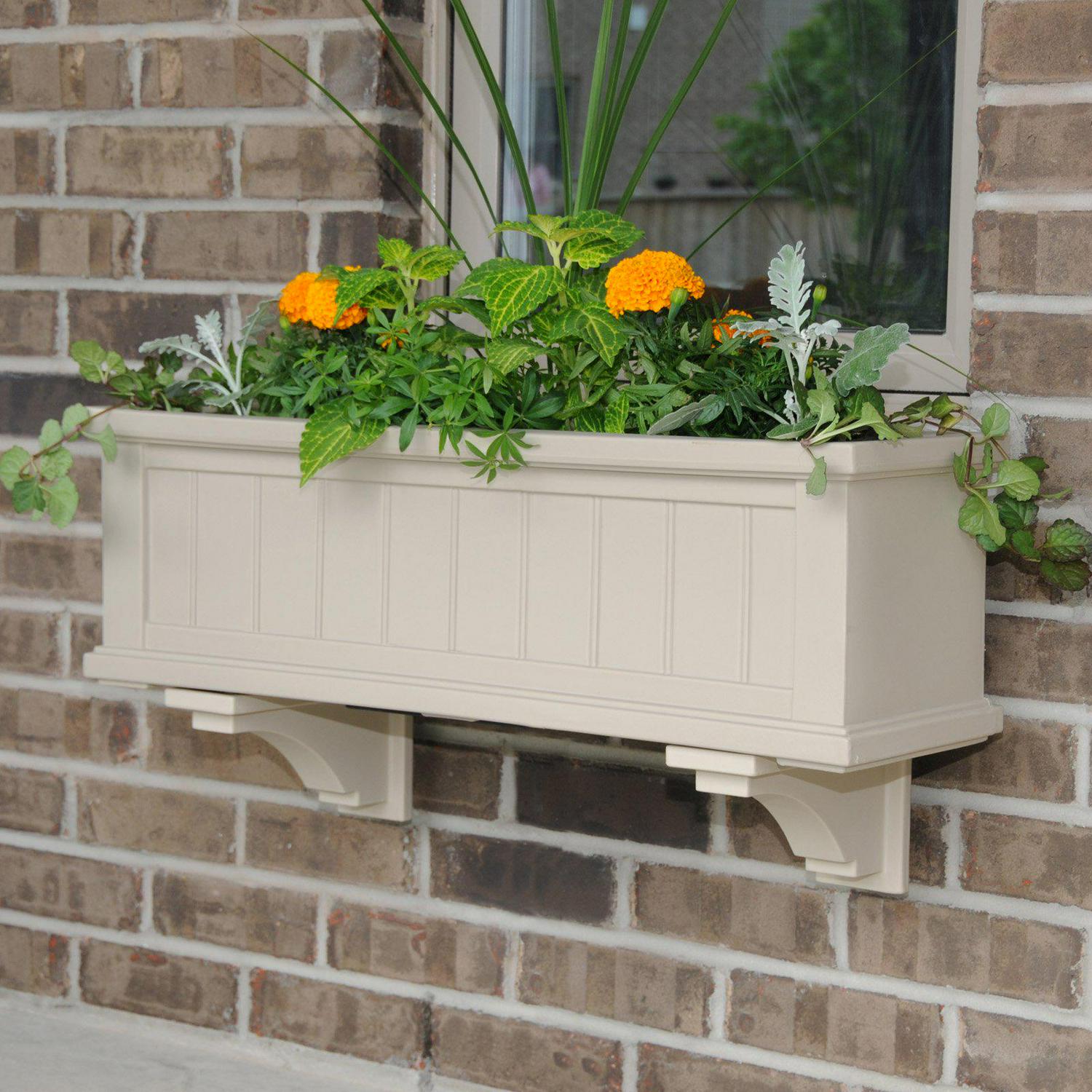 Mayne Cape Cod Window Box 3FT 8211 Clay  Crowdfused