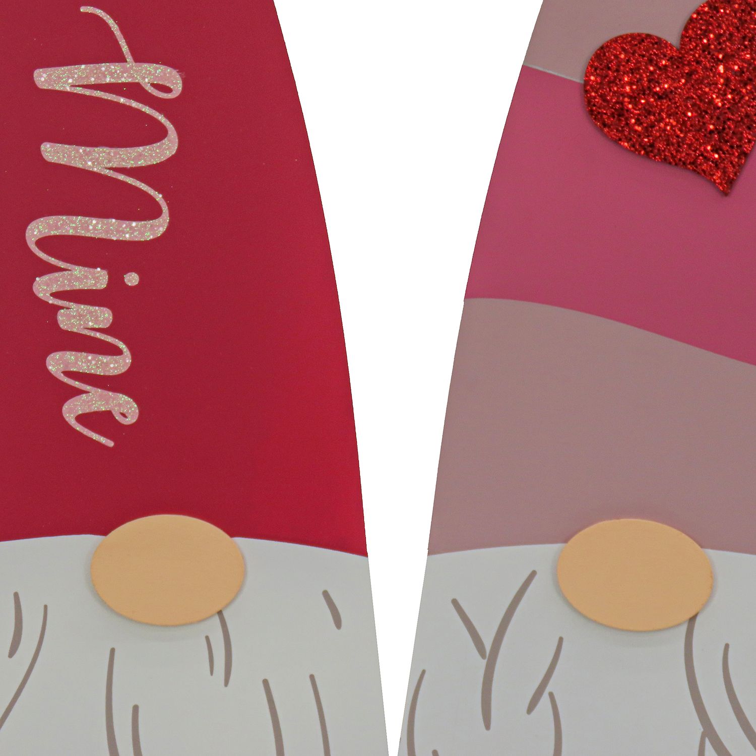 National Tree Company Valentine’s Day Gnome Couple Floor Decor