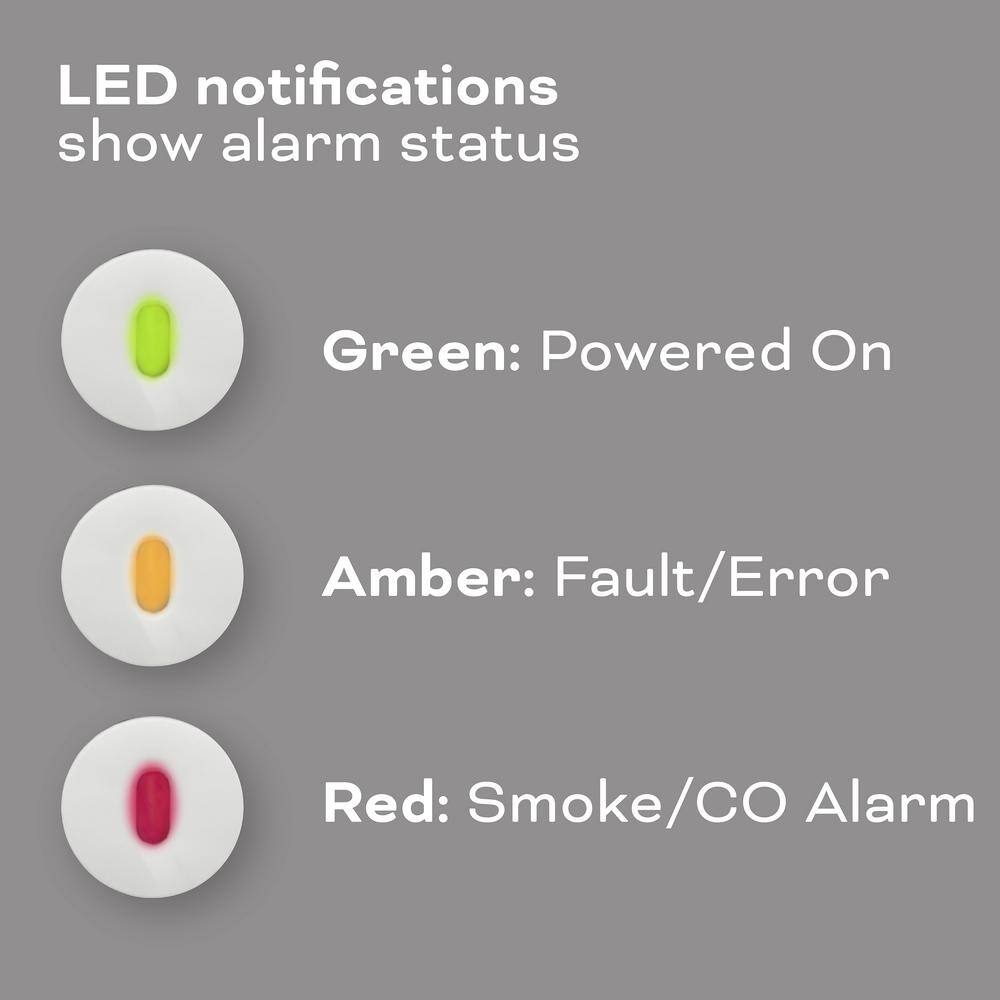 Kidde Code One Smoke  Carbon Monoxide Detector Powered by 2-AA Battery 21032244