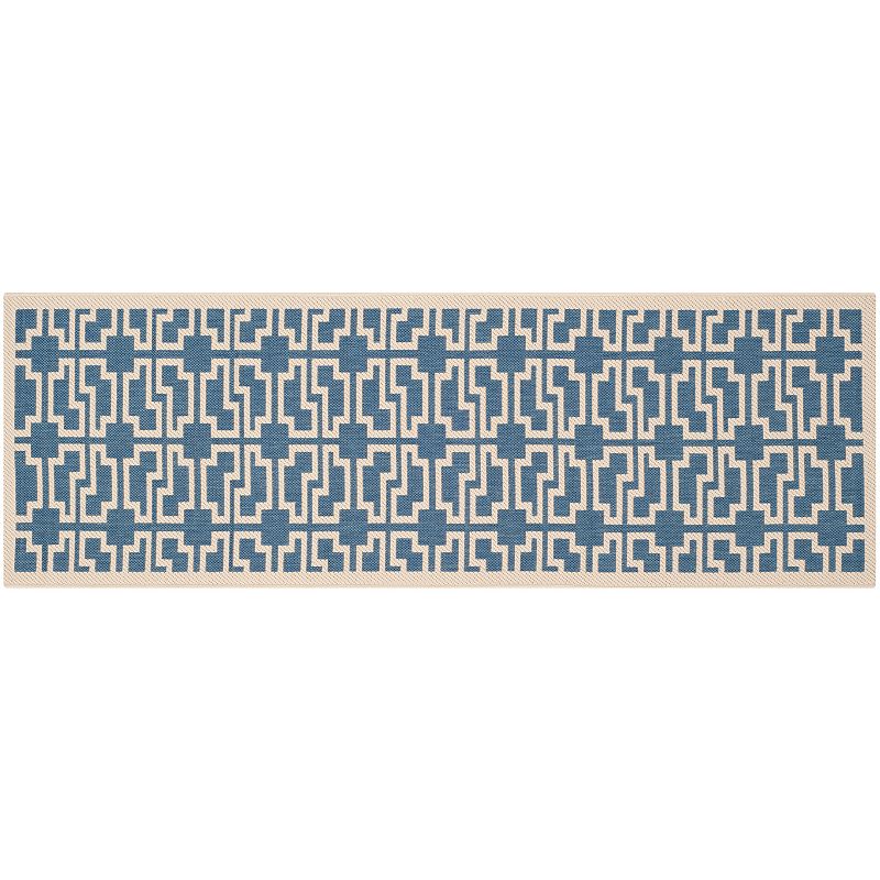 Safavieh Courtyard Lockbox Geometric Indoor Outdoor Rug