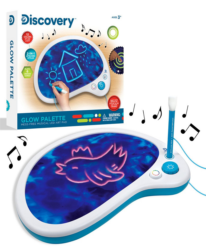 Discovery Kids LED Glow Drawing Palette