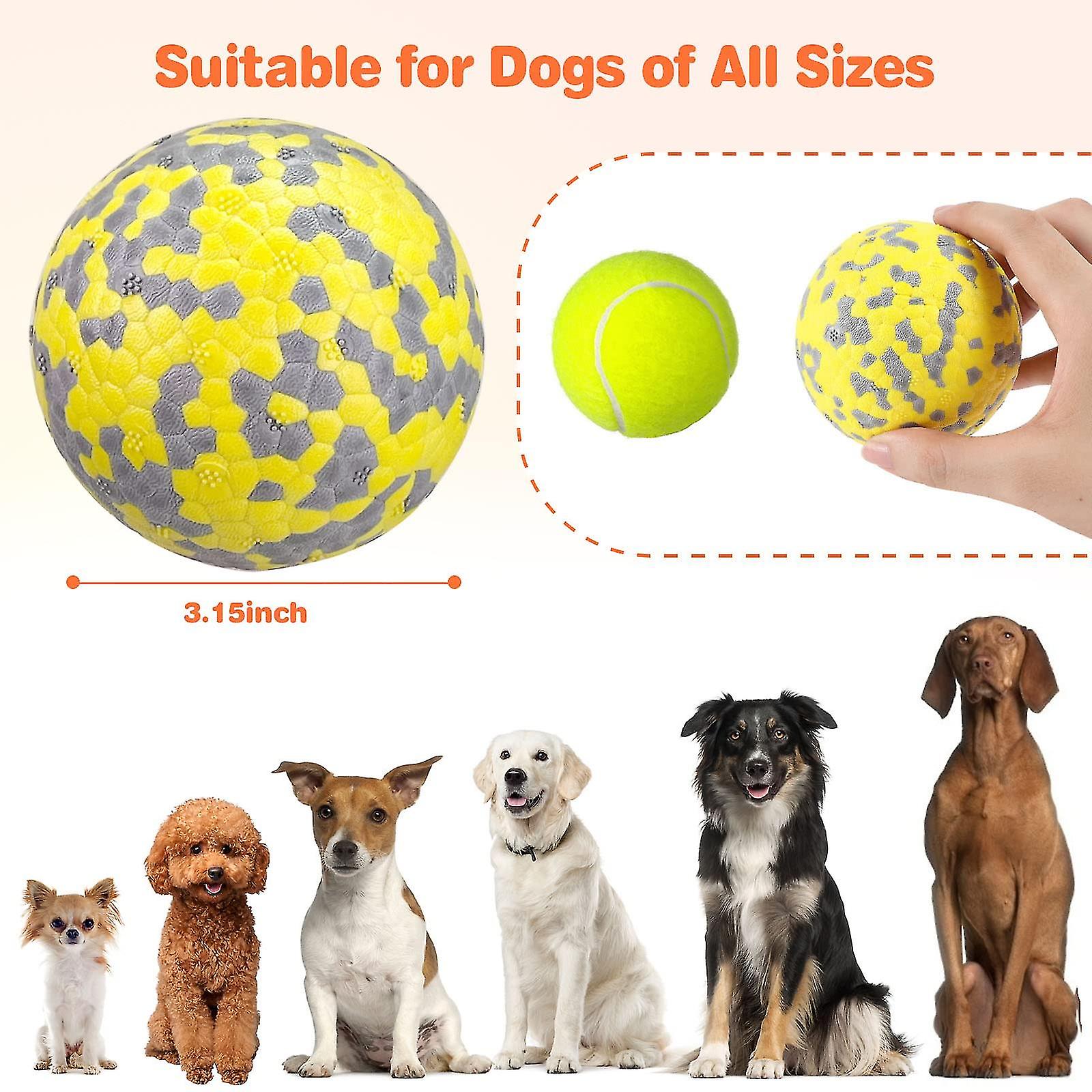 High Dog Ball， New Material Dog Toy， Indestructible Dog Toy， Dog For S And Medium Dogs