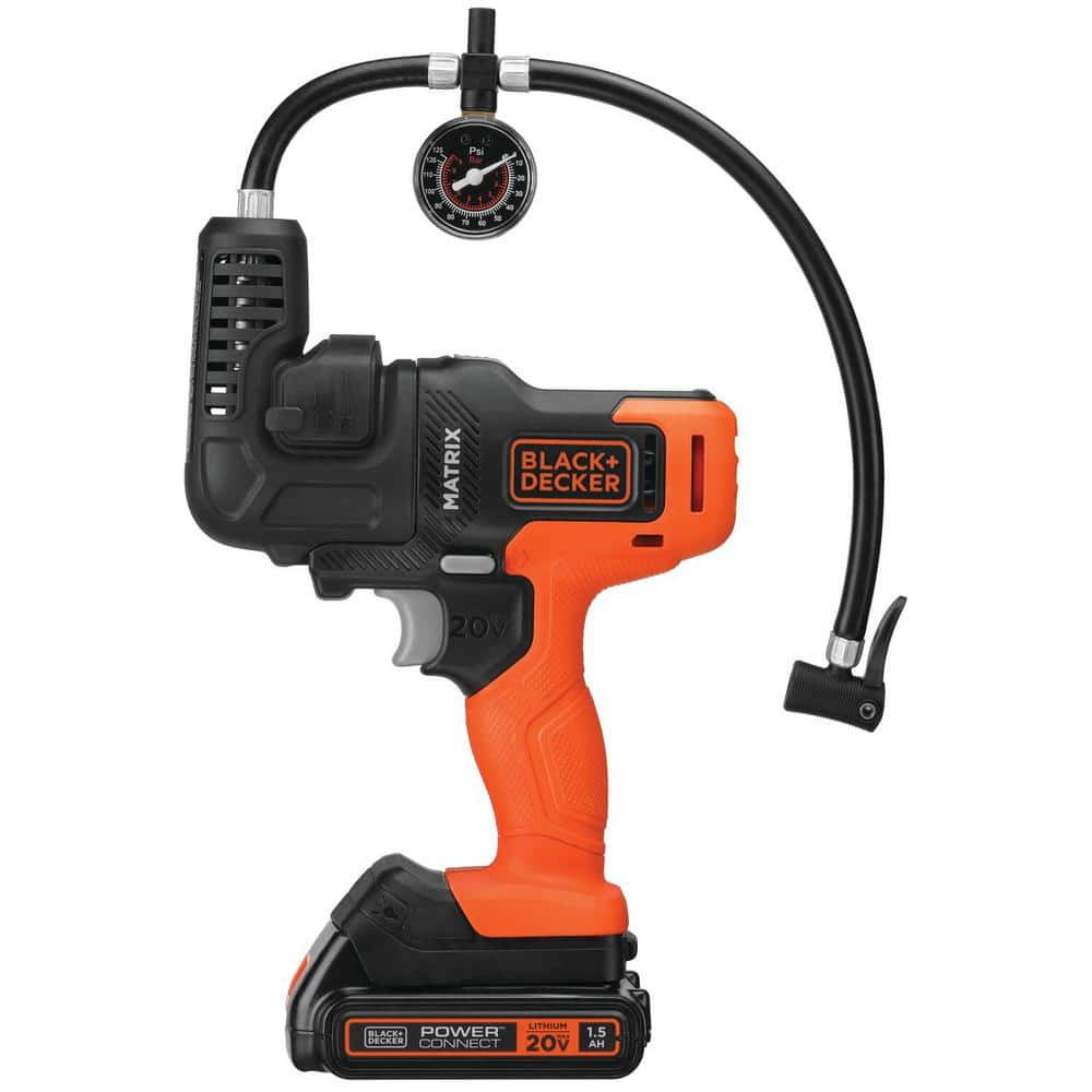 BLACK+DECKER MATRIX 20V Inflator Attachment (Attachment Only) BDCMTHPI