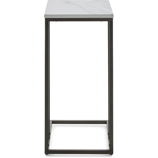 Serta Harton C Table， Modern Design， Durable Metal Base