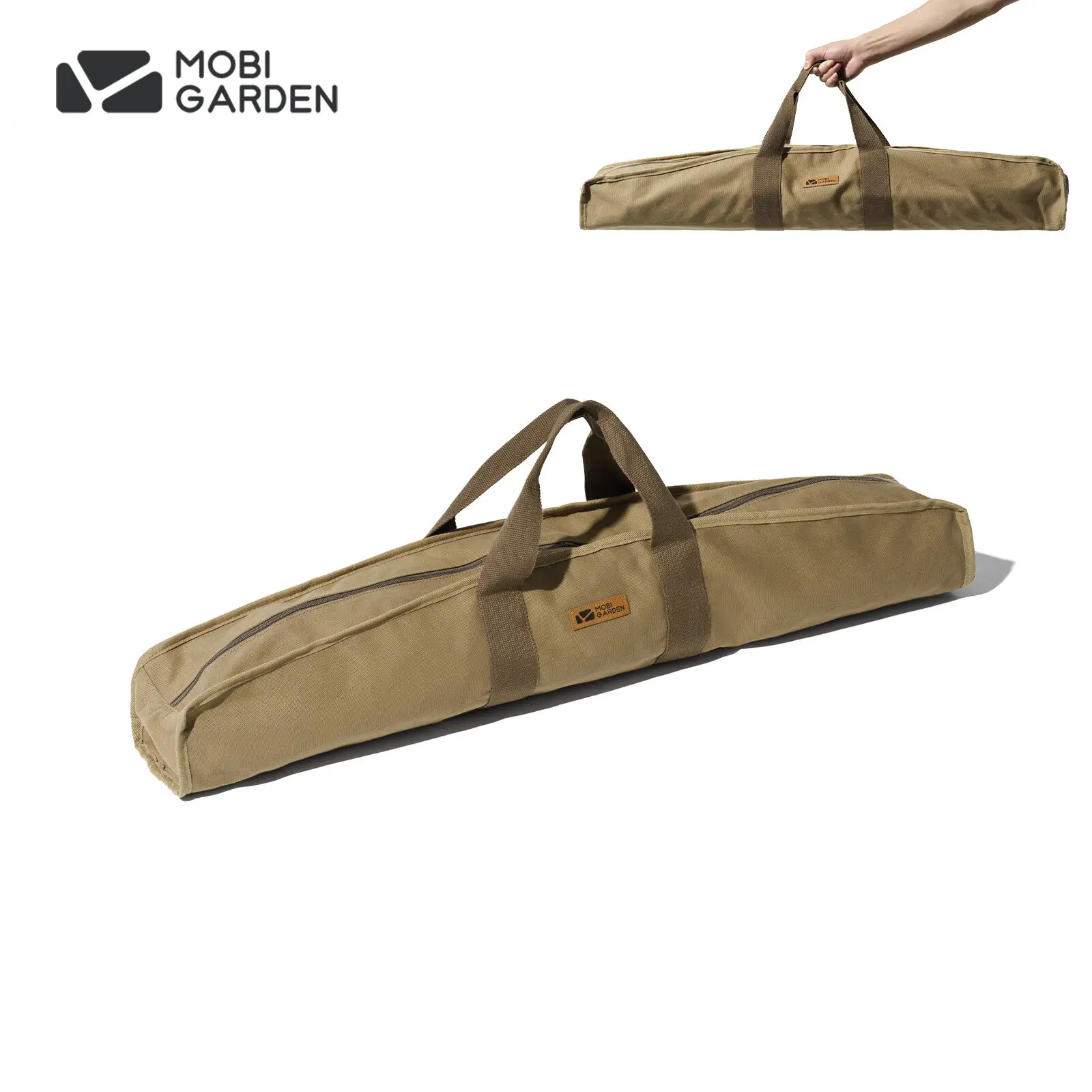 MOBI GARDEN Canvas Storage Bag For Tarp Pole Handbag