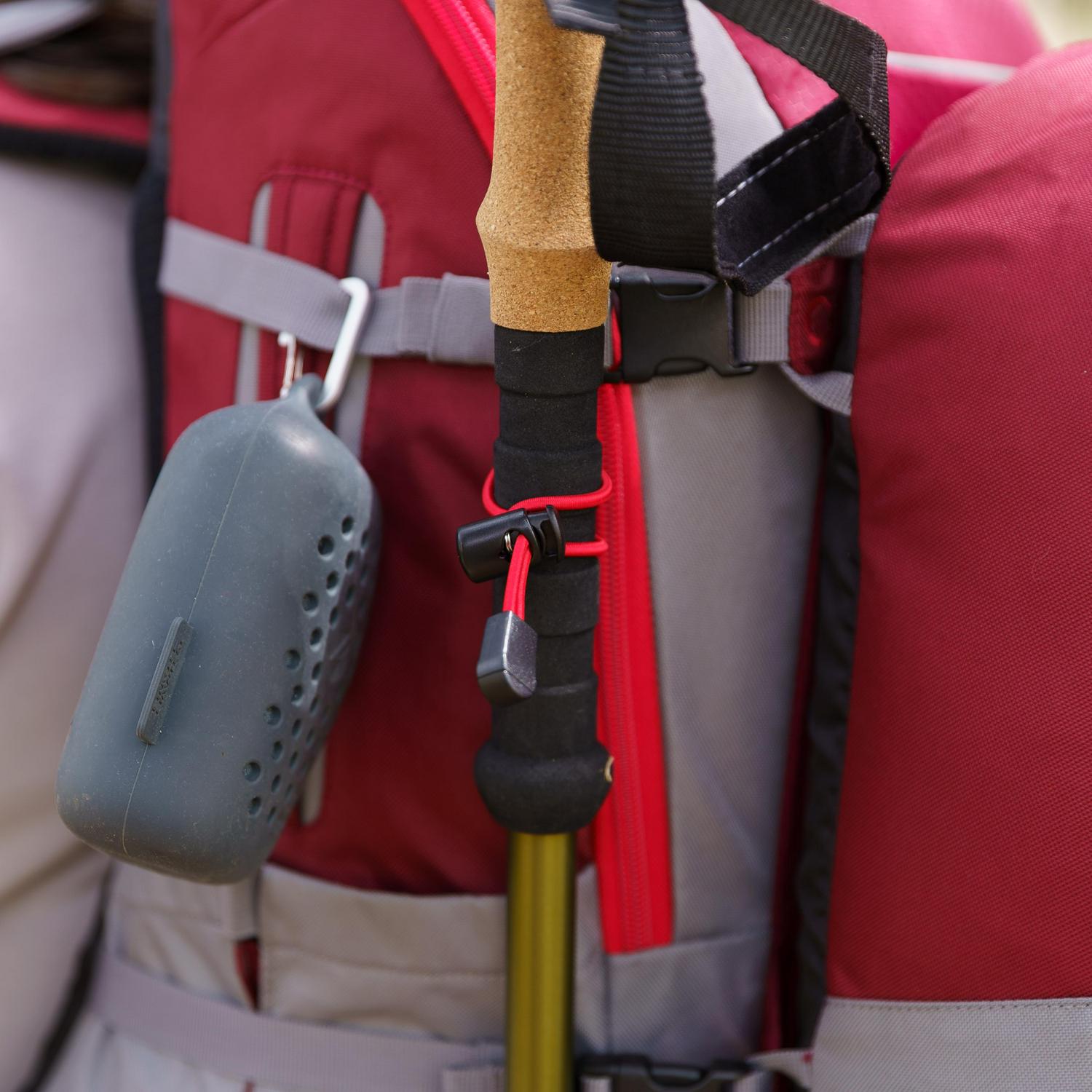 Ozark Trail 2in1 Family Pack 35 Liter Hiking Backpack with Detachable 15 Liter Daypack Red  Crowdfused