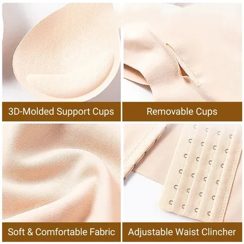 🔥 2023 heißer Verkauf 49% OFF- Shapewear 3-in-1 Taillen-Trainer-BH