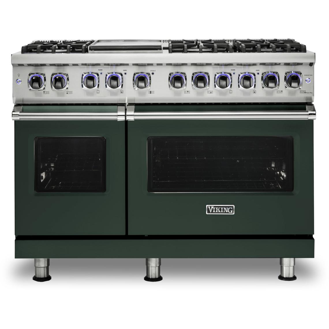 Viking 48-inch Freestanding Gas Range with Elevation Burners VGR7482-6GBFLP