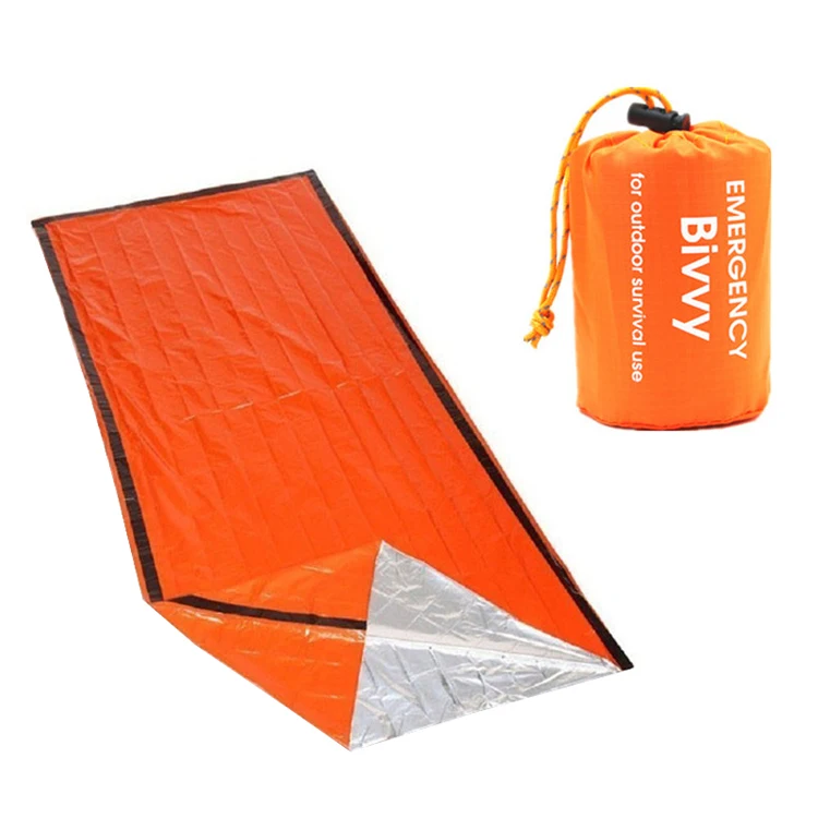 Ultralight Waterproof Outdoor Travel Camping Bivvy Emergency Survival Sleeping Bag