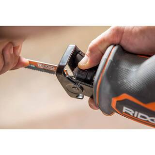 RIDGID 18V SubCompact Brushless Cordless One-Handed Reciprocating Saw with (2) 2.0 Ah Compact Lithium-Ion Batteries R8648B-AC8400802P