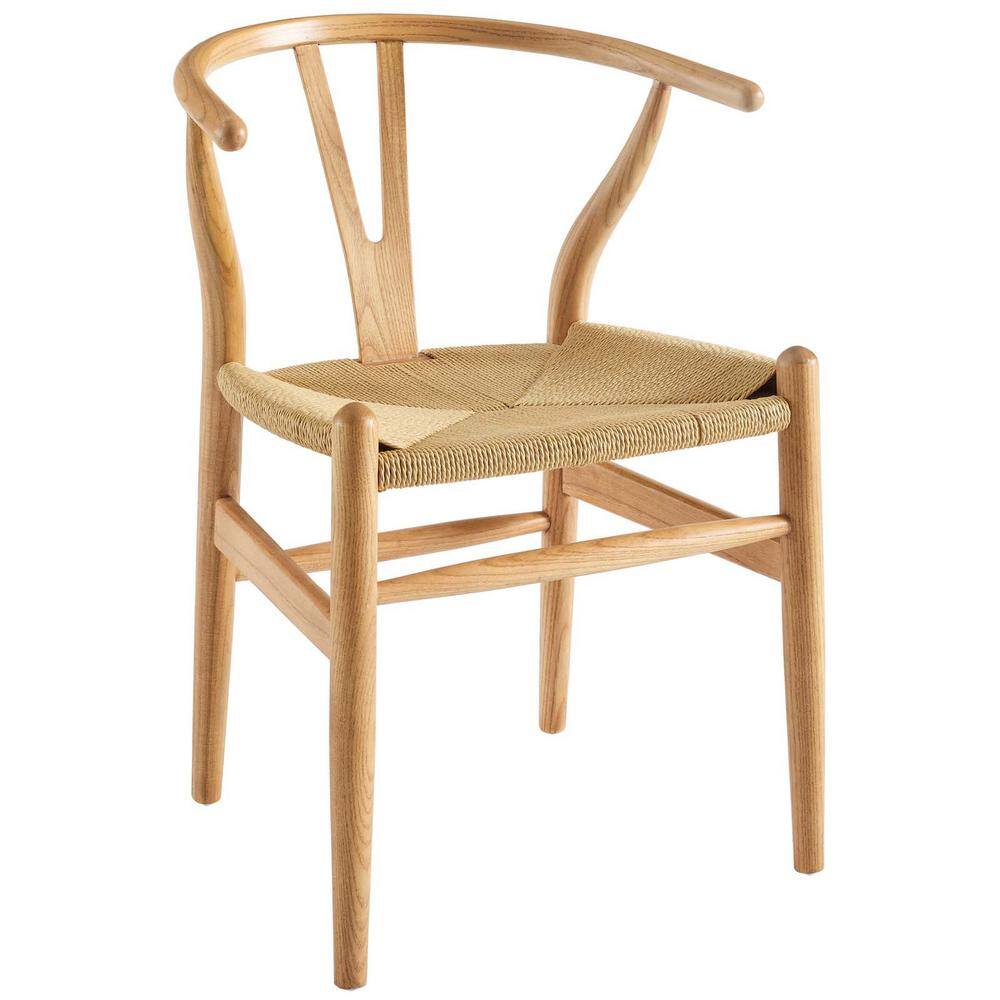 MODWAY Amish Natural Dining Wood Armchair EEI-552-NAT