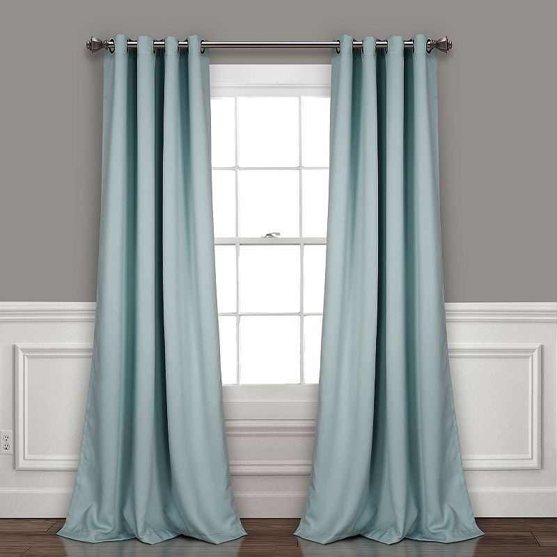 Lush Decor Insulated 100% Blackout Window Curtains Set