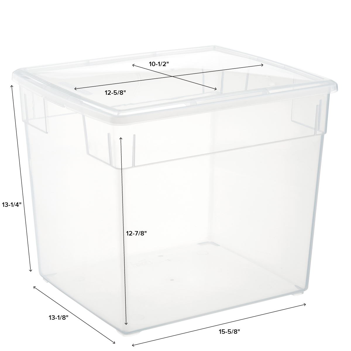 Our Clear Storage Boxes