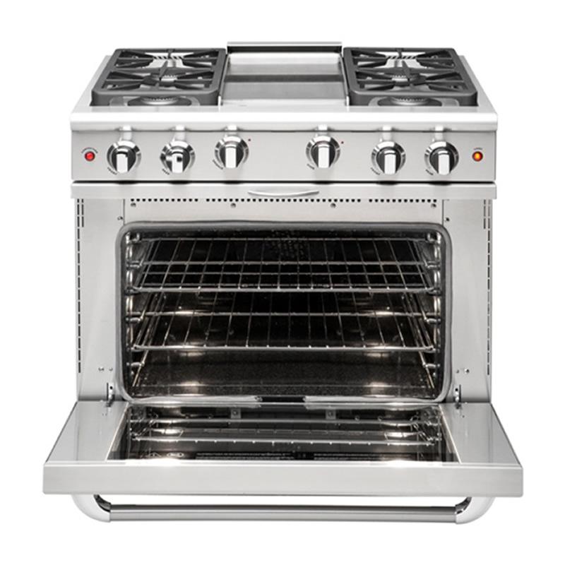 Capital 36-inch Freestanding Gas Range MCR364G-L