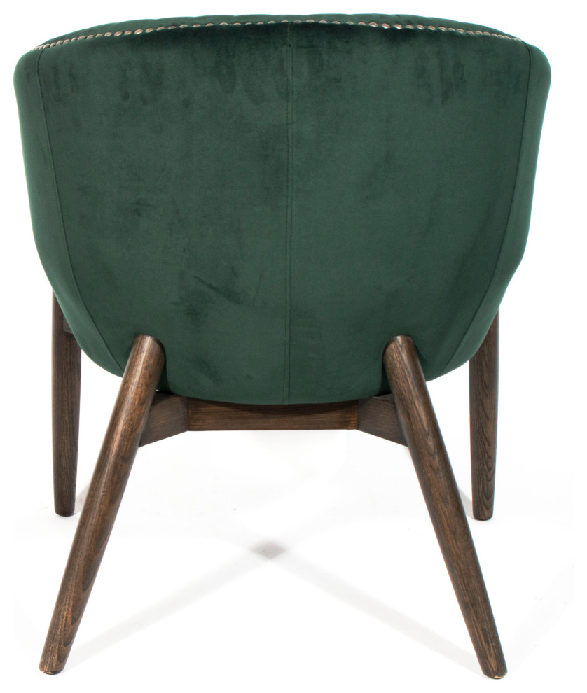 Nadia Club Chair   Midcentury   Armchairs And Accent Chairs   by Gild  Houzz