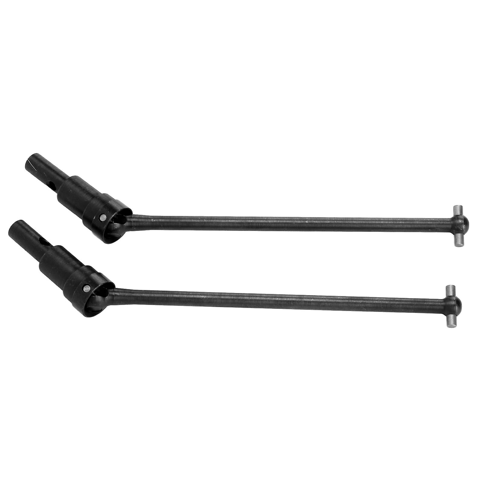 2pcs Metal Front And Rear Drive Shaft For Jlb 1/10 Rc Truck Harden Steel Universal Drive Shafts