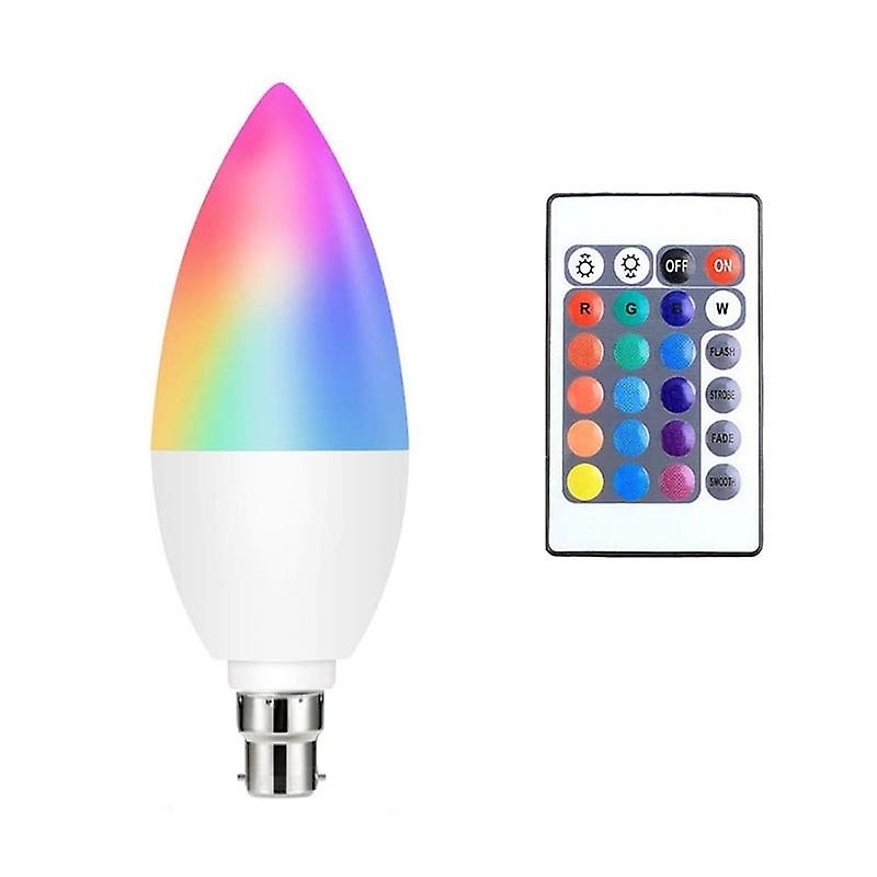 Candle E14 Led Bulb Smart Indoor Neon Sign Rgb Light Bulbs Dimmable Rgb Tape With Controller