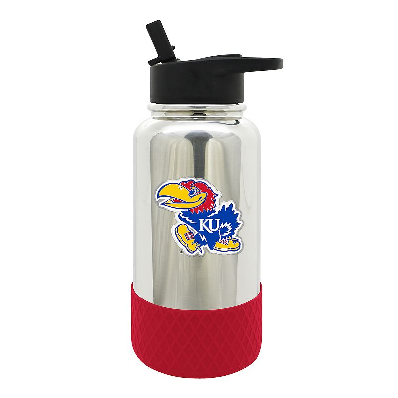 NCAA Kansas Jayhawks 32-oz. Chrome Hydration Bottle