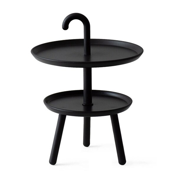 Umbria Accent Tiered Modern Minimalist End Side Table