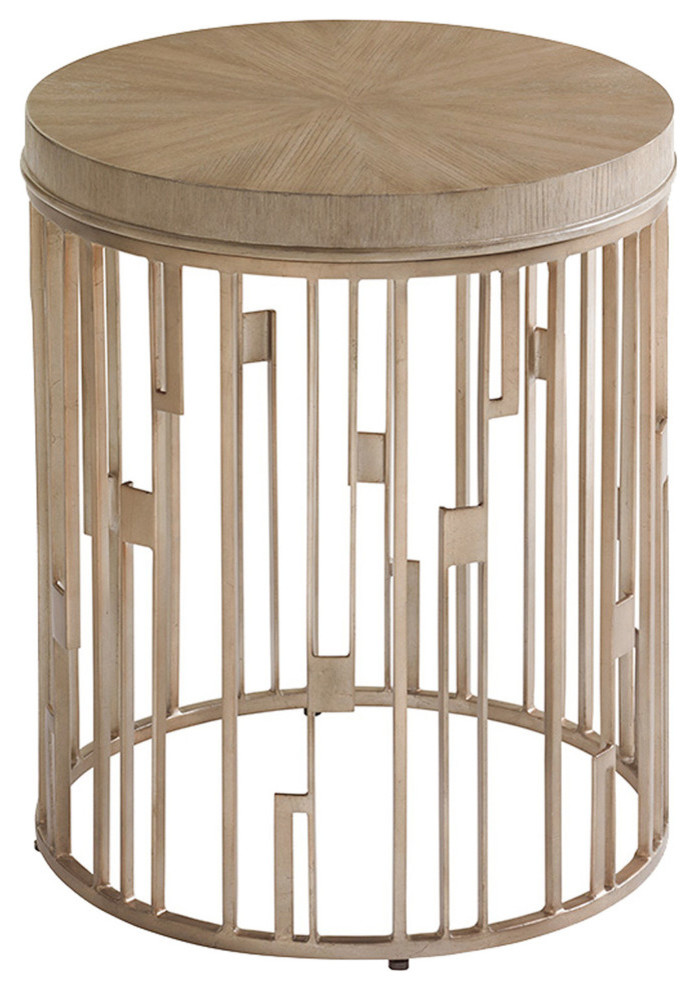 Studio Round Accent Table   Contemporary   Side Tables And End Tables   by Homesquare  Houzz