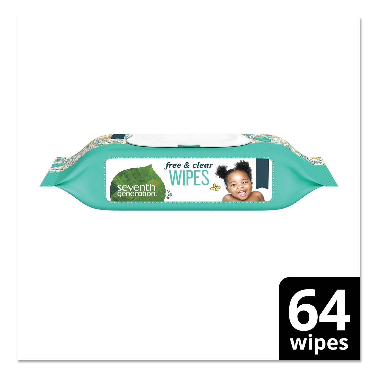 Free and Clear Baby Wipes by Seventh Generationandreg; SEV34208CT