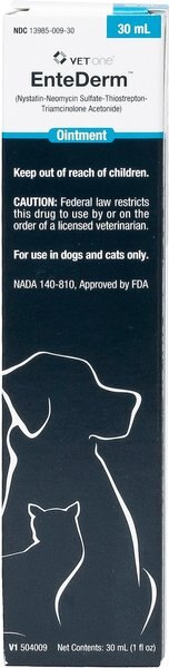 EnteDerm Topical Ointment for Dogs and Cats