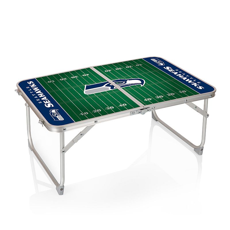 Picnic Time Seattle Seahawks Mini Portable Folding Table