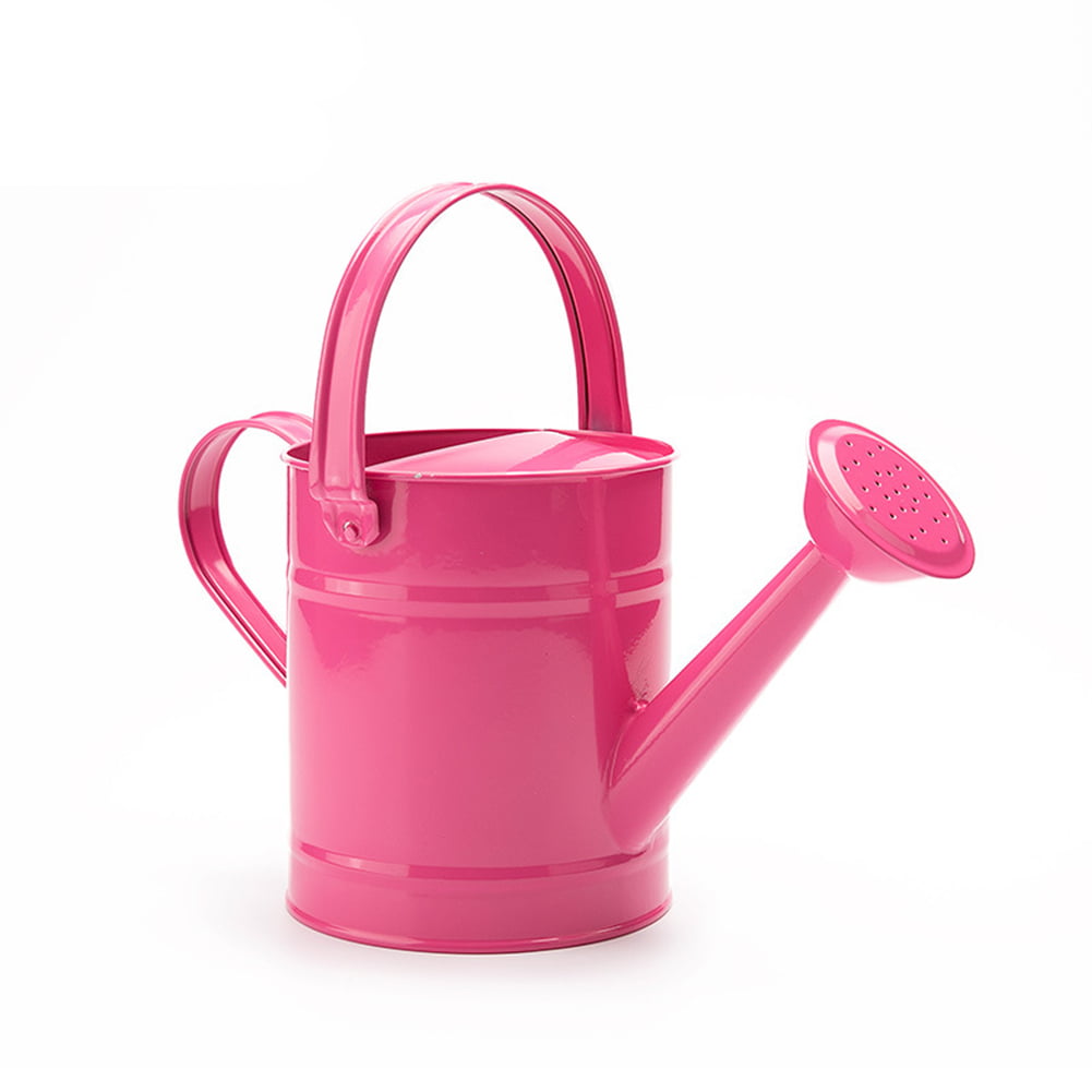 1.5L Iron Watering Can Home Bonsai Plant Shower Tool Gardening Water Pot Sprinkled Kettle Garden Irrigation Spray Bottle Photo Props 11.4x9.3x4.9inches