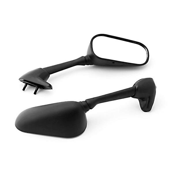 Black Replacement Motorcycle Mirrors Left and Right Compatible with 1998 Yamaha YZF R1