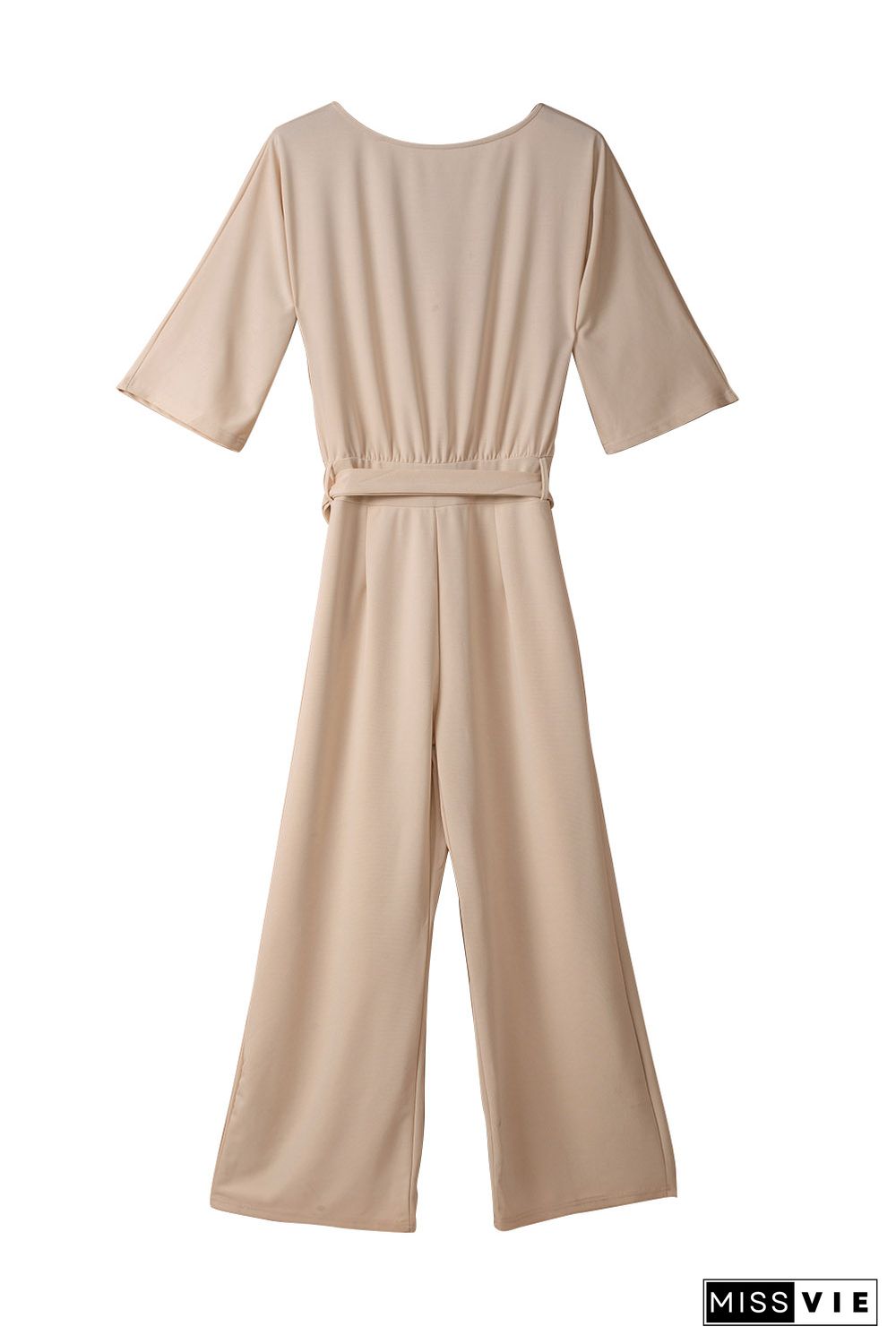 Apricot Date Night Jumpsuit