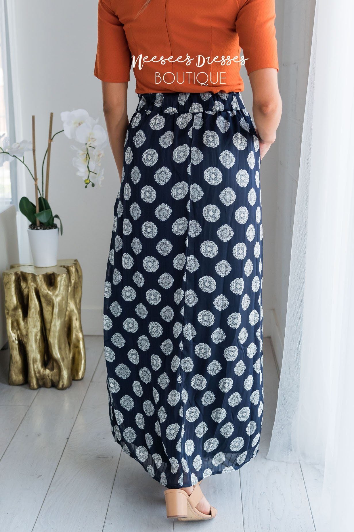 Always Loving Medallion Maxi Skirt