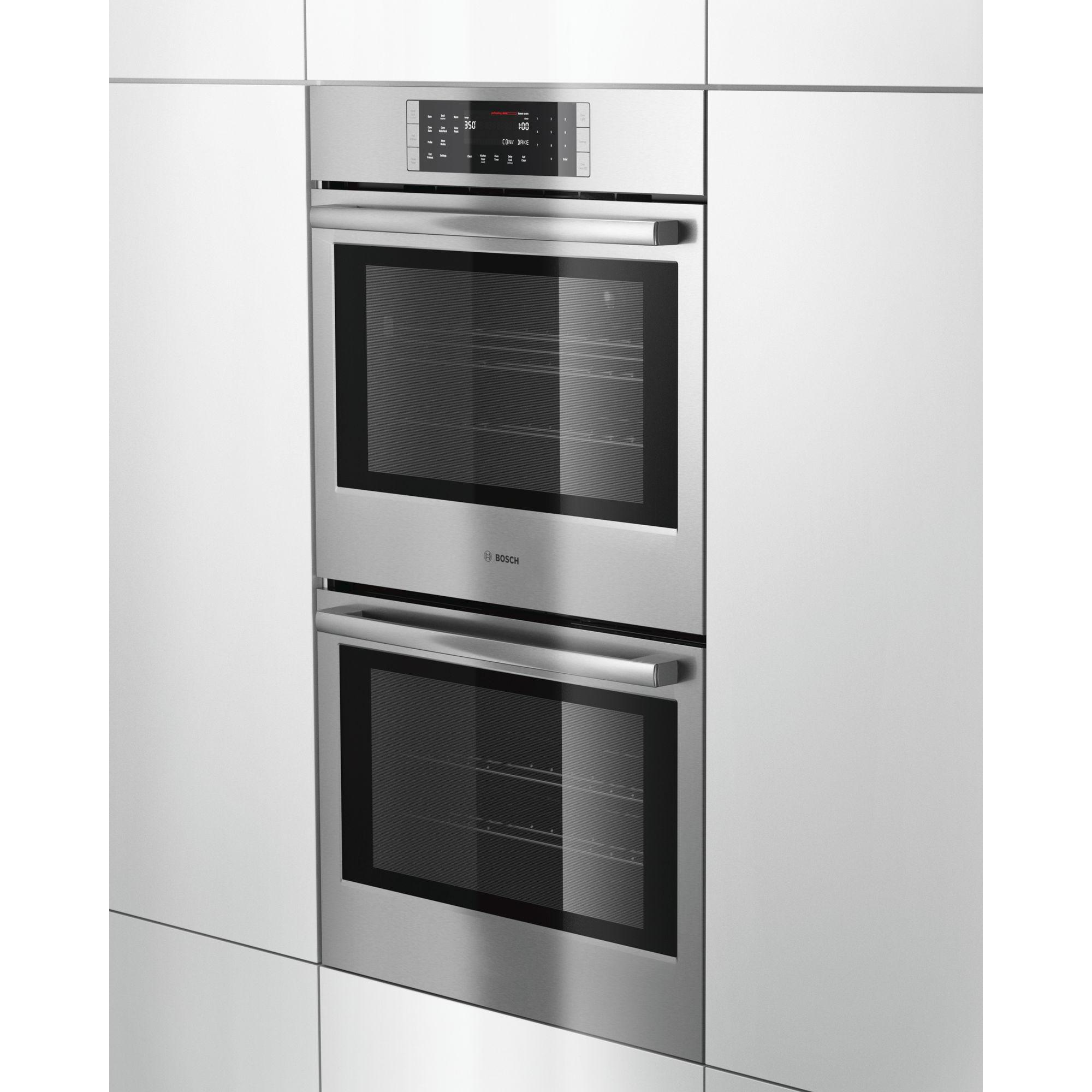 Bosch 30-inch, 9.2 cu. ft. Built-in Double Wall Oven with Convection HBL8651UC