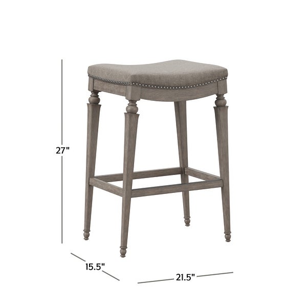 Hillsdale Furniture Vetrina Wood Backless Counter Height Stool - 21.5