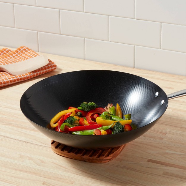 Carbon Steel Nonstick Wok