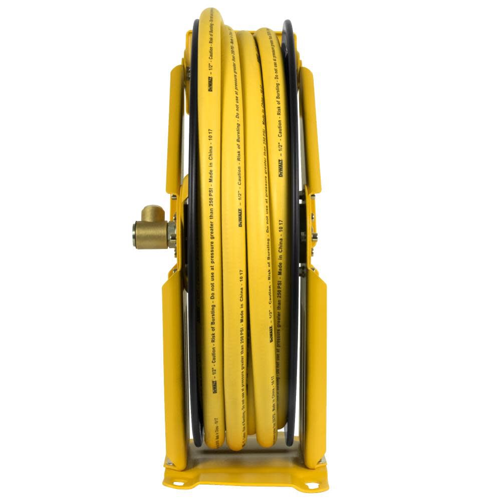 DW 1/2 in. x 50 ft. Double Arm Auto Retracting Air Hose Reel DXCM024-0344 from DW