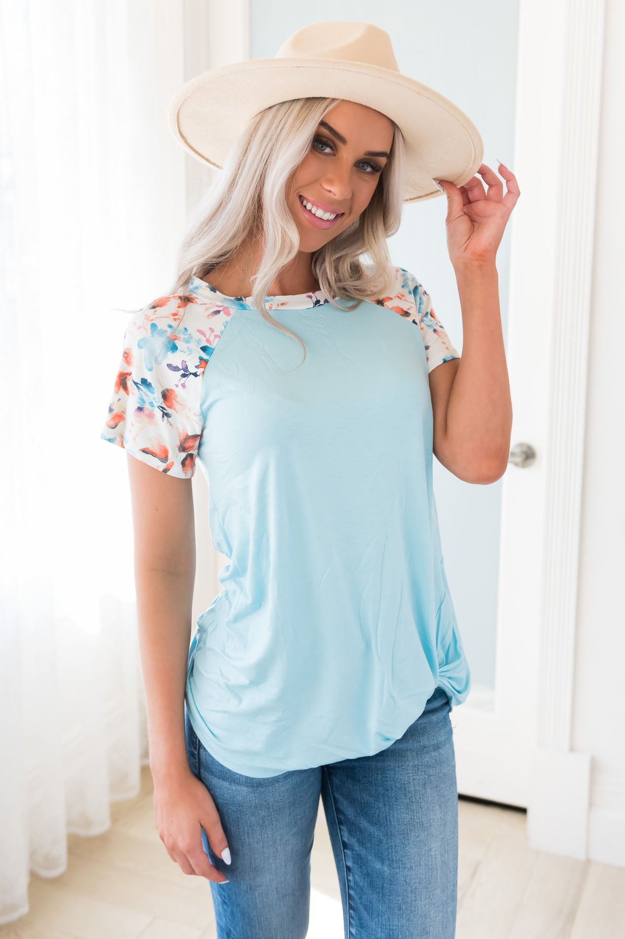 Believe The Impossible Modest Top