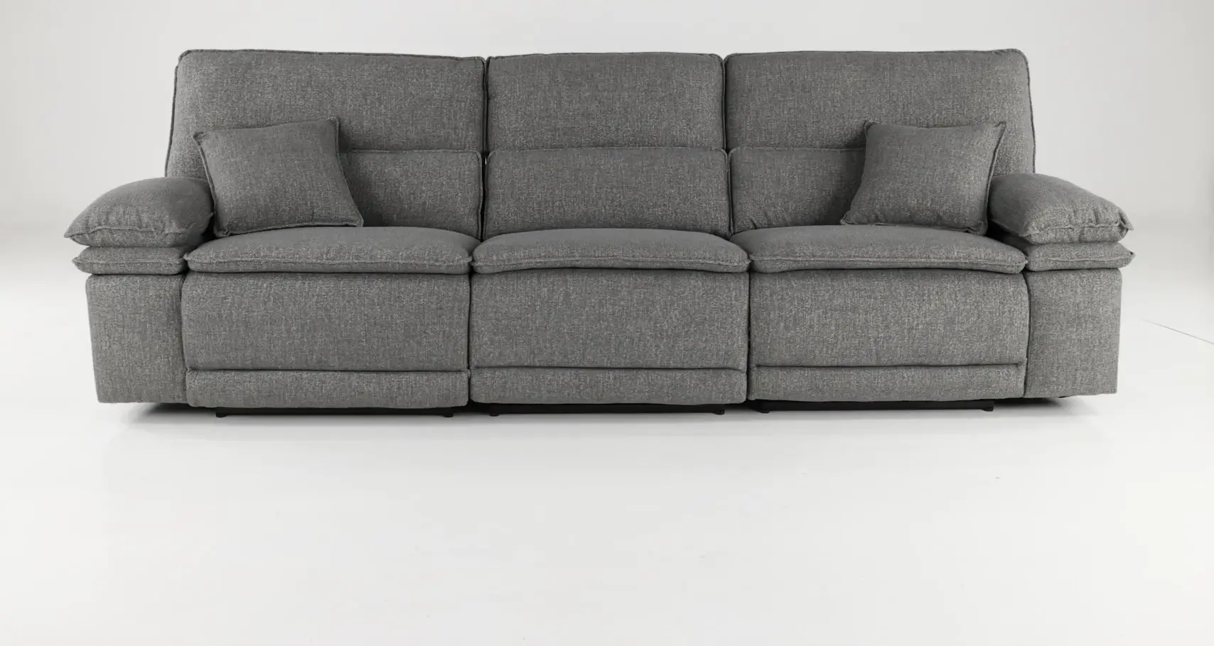 Merino Charcoal Gray Power Reclining Sofa