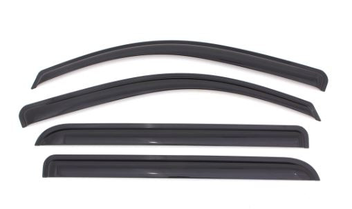 Auto Ventshade AVS 894070 Ventvisor Low Profile Dark Smoke Side Window Deflector， 4-pc set for 2019 Ford Ranger Supercrew