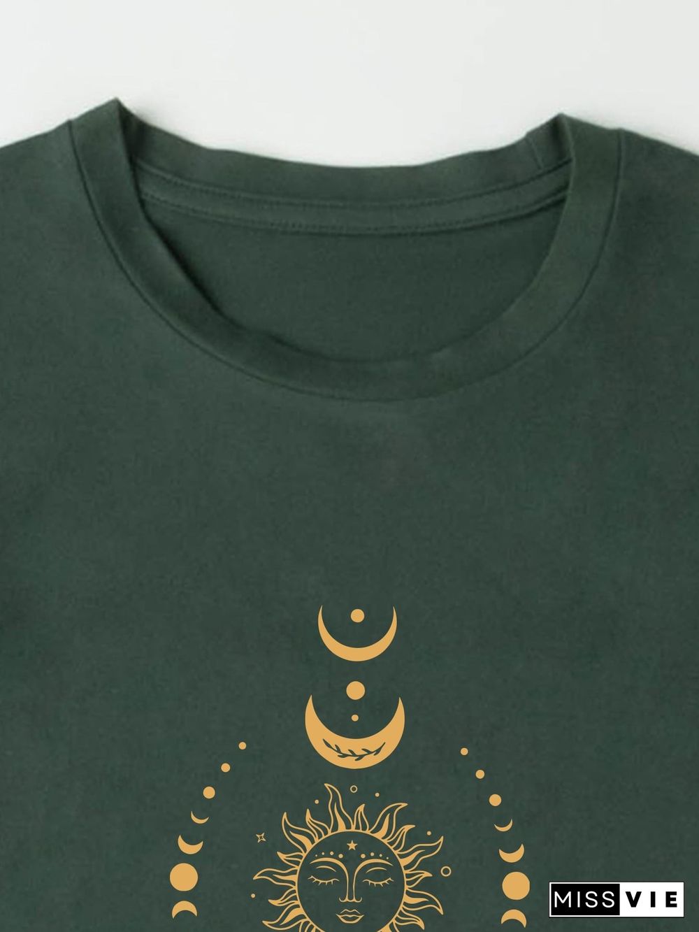 Plus Moon & Sun Print Tee