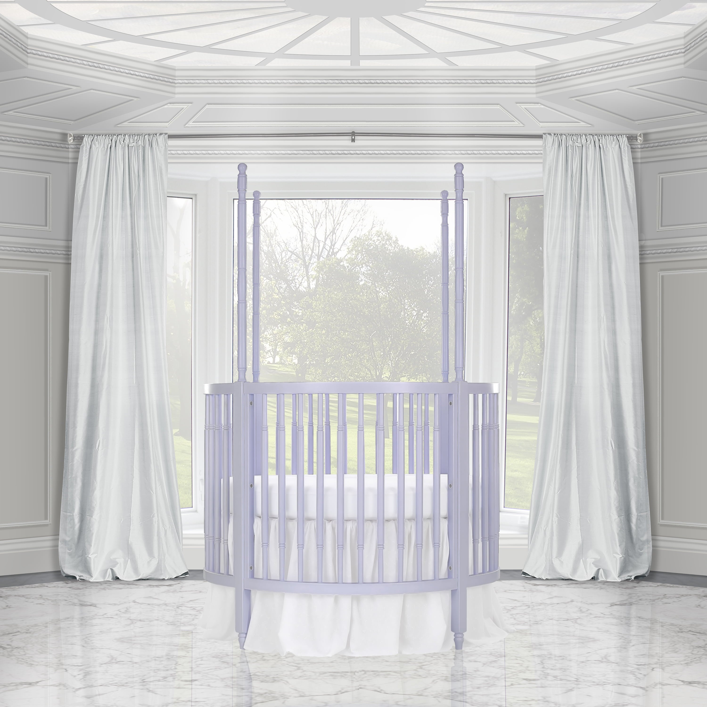 Dream on Me Sophia Posh Circular Crib