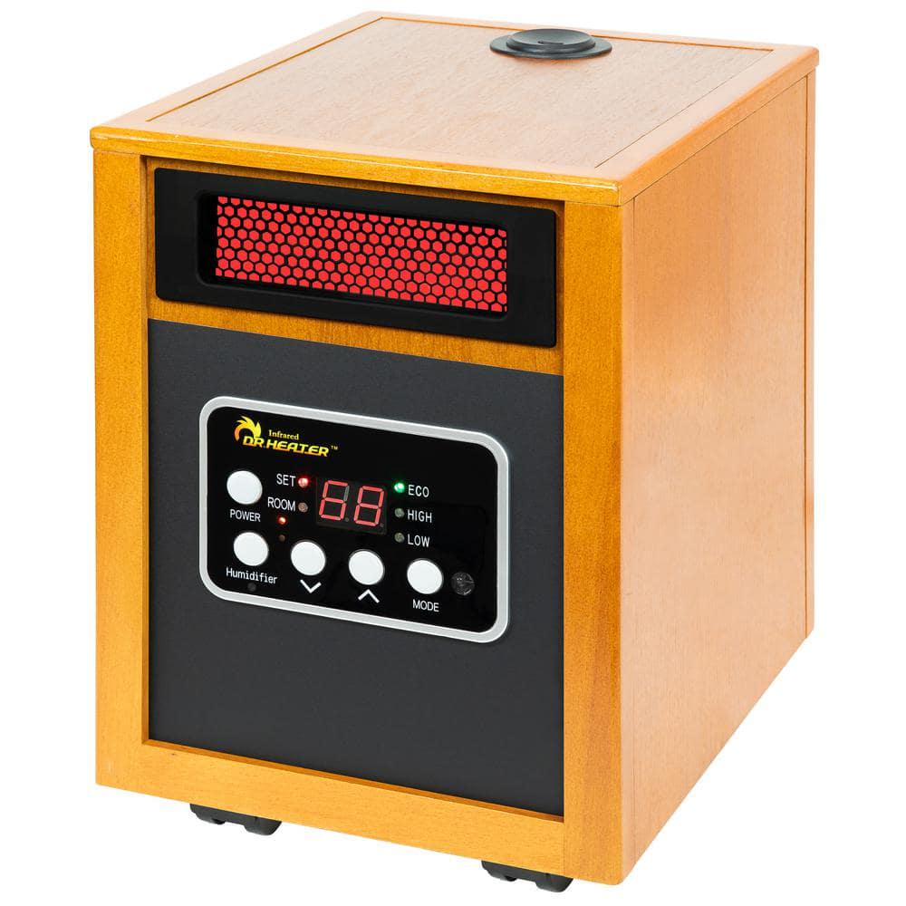 Dr Infrared Heater 1500Watt Infrared Portable Space Heater with Humidifier and Dual Heating System