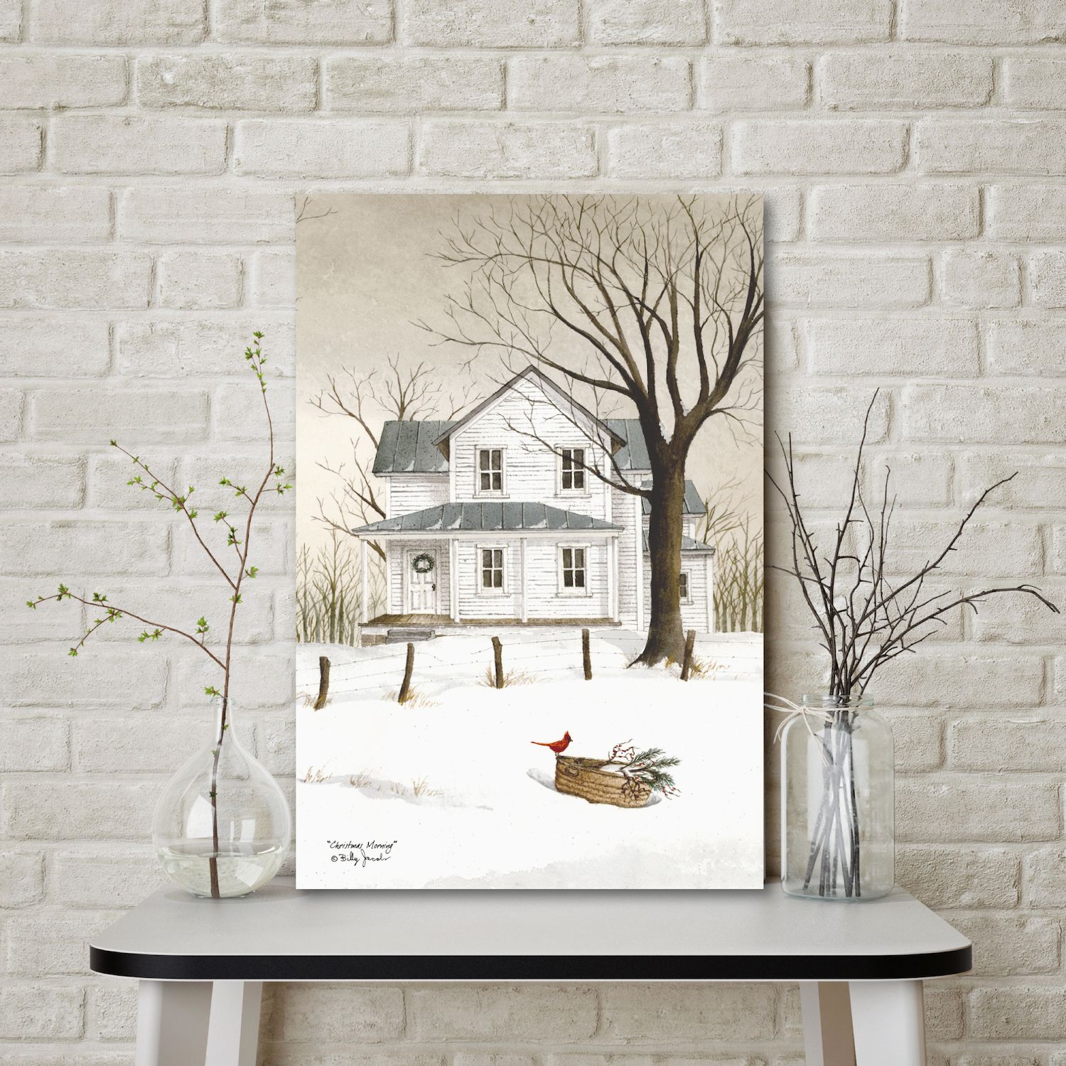 COURTSIDE MARKET Christmas Morning Canvas Wall Art