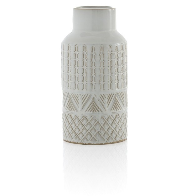 Medium White Austin Vase Shiraleah