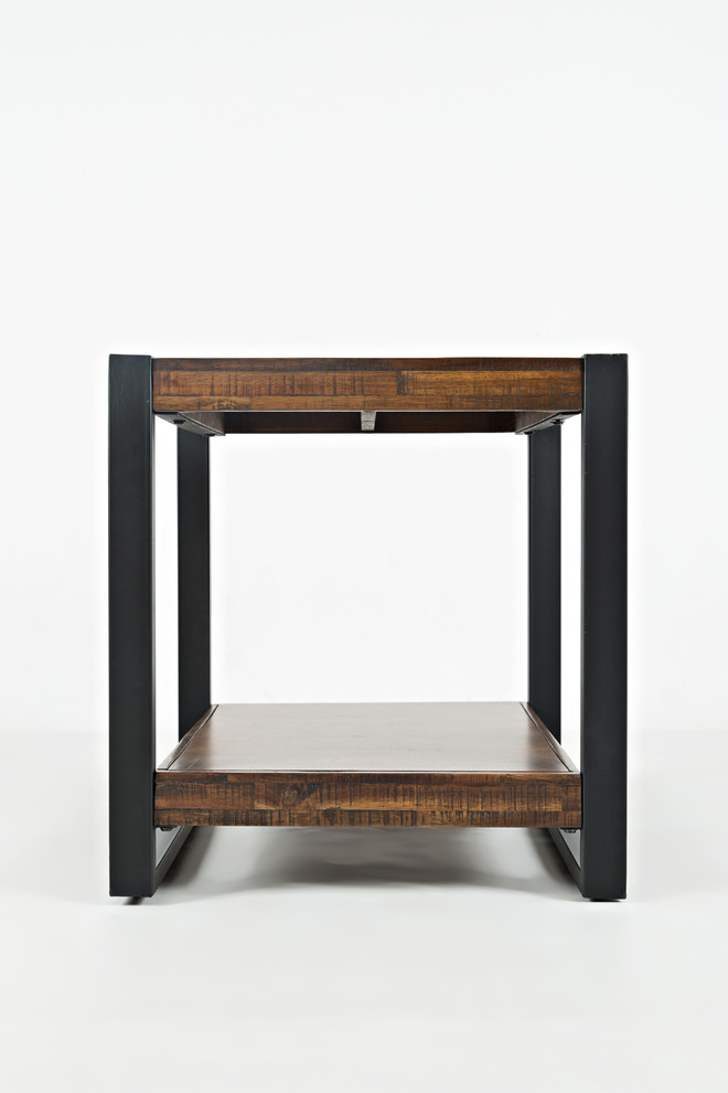 Loftworks End Table   Industrial   Side Tables And End Tables   by HedgeApple  Houzz