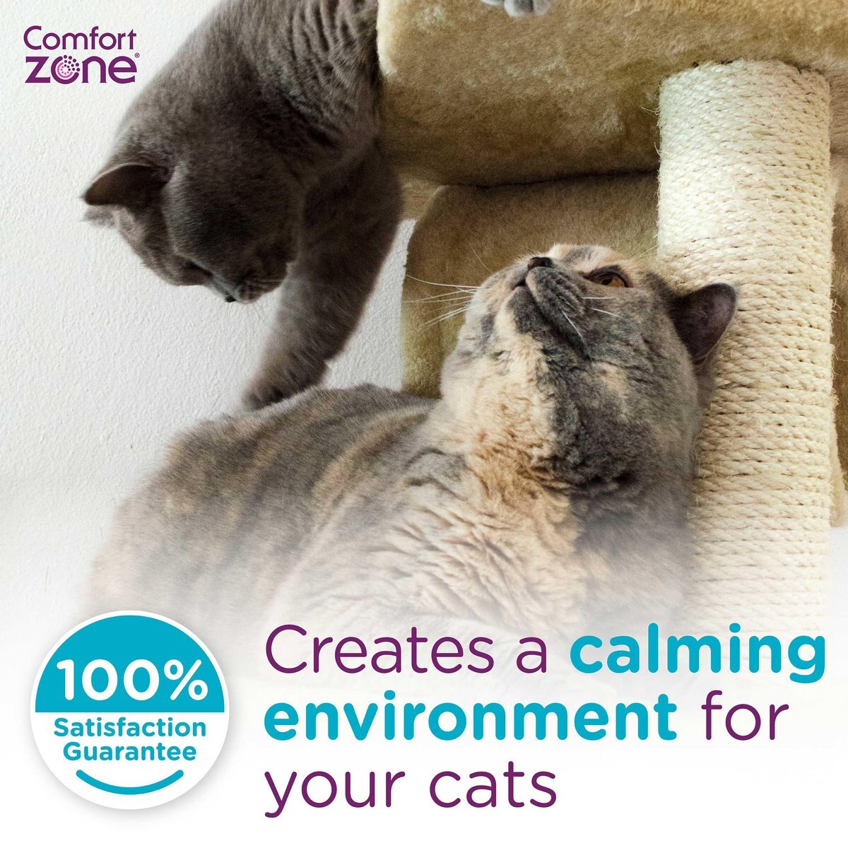 Comfort Zone Multi-Cat Calming Diffuser Home Kit for Cats