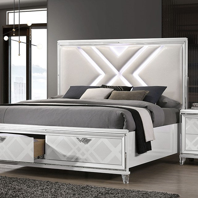 EMMELINE BED     |     FOA7147WH