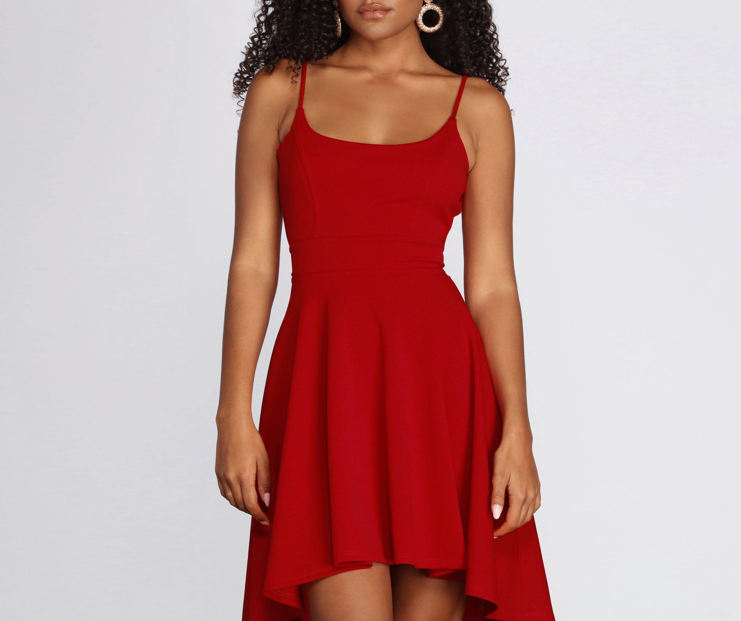 Bow Beauty High Low Dress