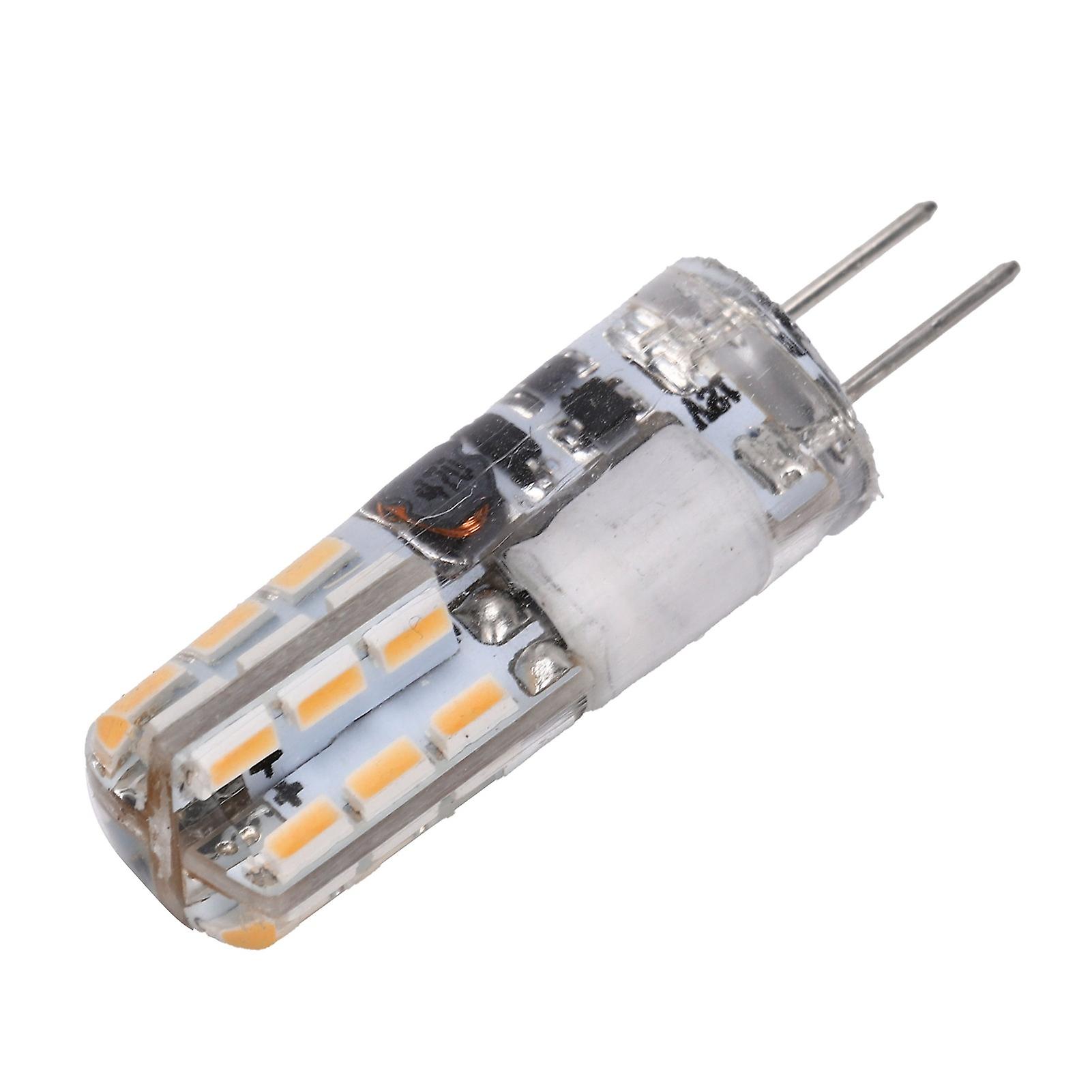 G4 24led Light Bulb 2w 200lm Bi Pin Light Non-dimmable For Chandelier Ac/dc 12vwarm White 2700k-3100k