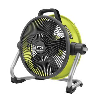 RYOBI 40V 14 in. Cordless Hybrid WHISPER SERIES Air Cannon Fan (Tool Only) RY40HF02B