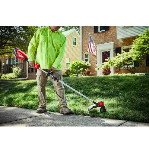 Milwaukee M18 18V Lithium-Ion Brushless Cordless String Trimmer， Tool-Only (2828-20)